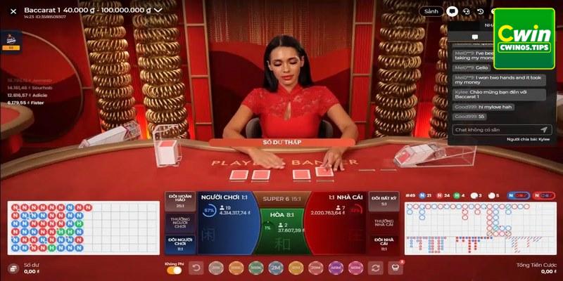 Cách tính điểm chuẩn xác trong game Baccarat hấp dẫn