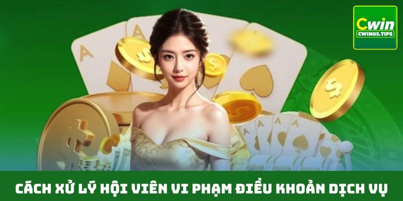 Phương pháp xử lý người chơi vi phạm điều khoản dịch vụ